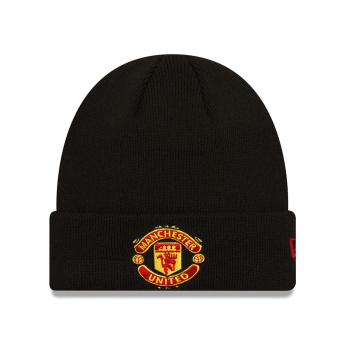 Manchester United czapka zimowa Cuff Knit black