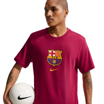 Barcelona koszulka męska Club Crest red
