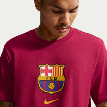 Barcelona koszulka męska Club Crest red