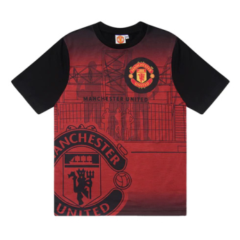 Manchester United piżama dziecięca Short Large Crest