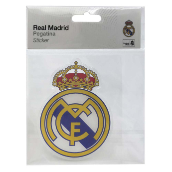 Samolepka se znakem REAL MADRID 10 × 10 cm