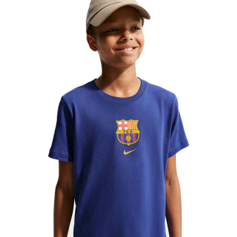 Dětské tričko BARCELONA FC Club Crest blue