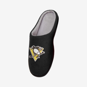 Pittsburgh Penguins kapcie męskie NHL Memory Foam Slide Slipper