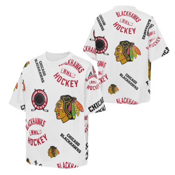 Chicago Blackhawks koszulka dziecięca NHL Unstoppable All Over Print Short Sleeve Elevated