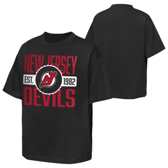 New Jersey Devils koszulka dziecięca NHL Shot Speed Short Sleeve Elevated