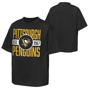Pittsburgh Penguins koszulka dziecięca NHL Shot Speed Short Sleeve Elevated