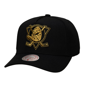 Anaheim Ducks czapka baseballówka NHL Black and Gold Pro Snapback Vintage