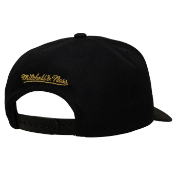 Chicago Blackhawks czapka baseballówka NHL Black and Gold Pro Snapback