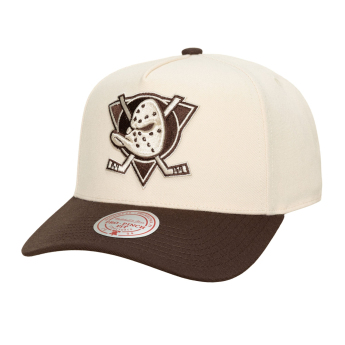 Anaheim Ducks czapka baseballówka NHL Brown and Cream Pro Snapback Vintage
