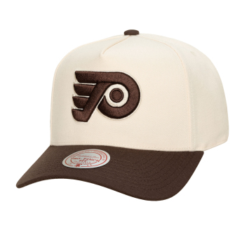 Philadelphia Flyers czapka baseballówka NHL Brown and Cream Pro Snapback