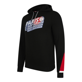 Paris Saint Germain męska bluza z kapturem Repeat black