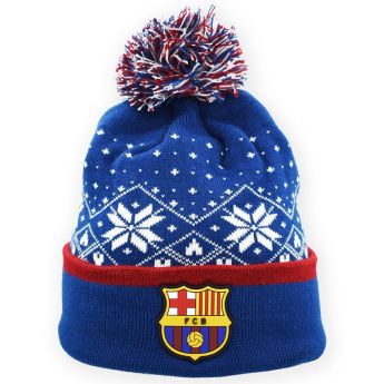 Barcelona czapka zimowa Christmas