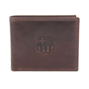 Barcelona portfel marron