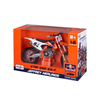 Samochody i motocykle model 1/6 Red Bull KTM 450 SX-F Jeffrey Herlings nr.84