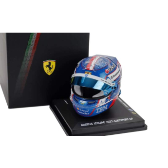 Model přilby Charles Leclerc - SF Singapore 2025 1:5 LookSmart