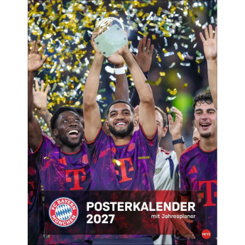Kalendář BAYERN MNICHOV 2027 Wall