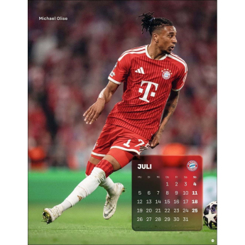 Kalendář BAYERN MNICHOV 2027 Wall