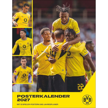 Kalendář BORUSSIA DORTMUND 2027 Wall