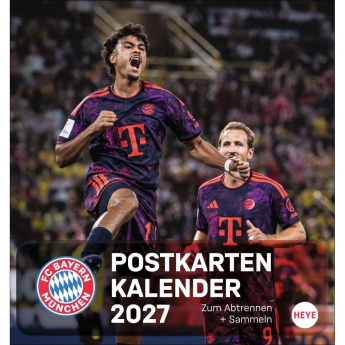 Bayern Monachium kalendarz 2027 Postcard