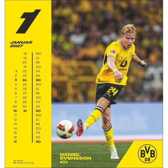 Kalendář BORUSSIA DORTMUND 2027 Postcard