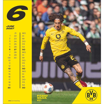 Kalendář BORUSSIA DORTMUND 2027 Postcard