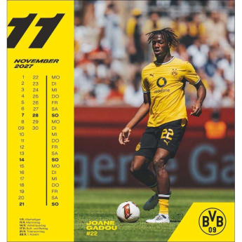 Kalendář BORUSSIA DORTMUND 2027 Postcard