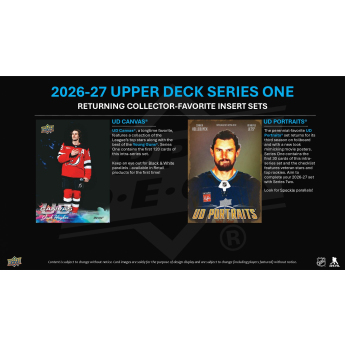 NHL produkty karty hokejowe NHL 2026-27 Series 1 Hockey TIN Box