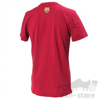 Barcelona koszulka męska rojo