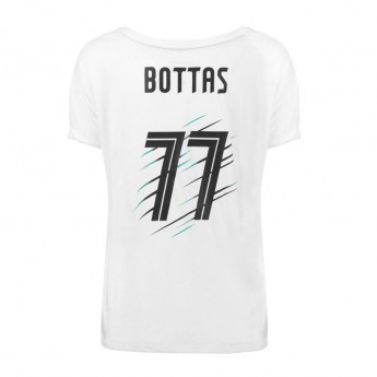 Mercedes AMG Petronas koszulka damska Valtteri Bottas 77 white F1 Team 2018