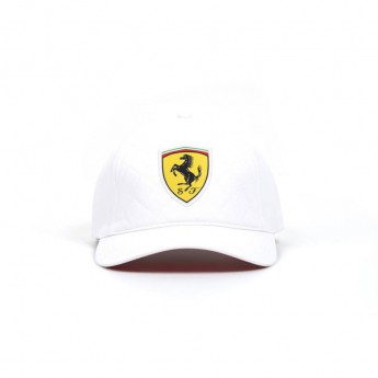 Ferrari czapka baseballówka white Quilt F1 Team 2018