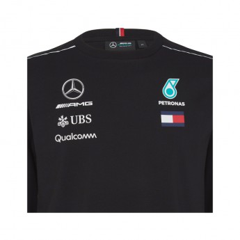 Koszulka męska Longsleeve czarna Mercedes AMG Petronas F1 Team 2018