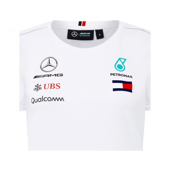 Mercedes AMG Petronas koszulka damska white F1 Team 2018