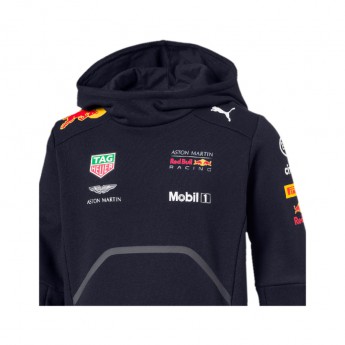 Red Bull Racing dziecięca bluza z kapturem Hoodie navy F1 Team 2018