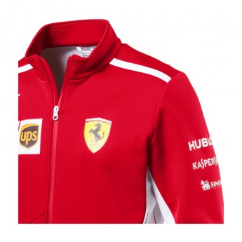 Ferrari kurtka męska Softshell red F1 Team 2018
