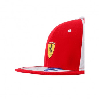 Ferrari czapka flat baseballówka Kimi red F1 Team 2018