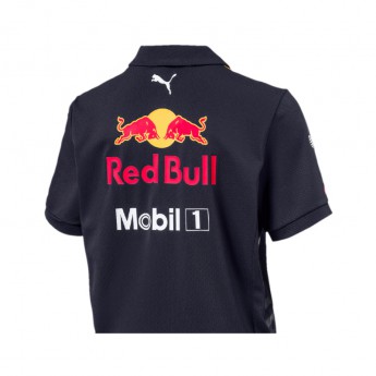 Koszulka Polo dziecięca granatowa Red Bull Racing F1 Team 2018