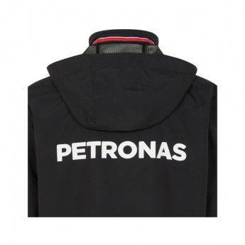 Mercedes AMG Petronas męska kurtka z kapturem black Rain F1 Team 2018
