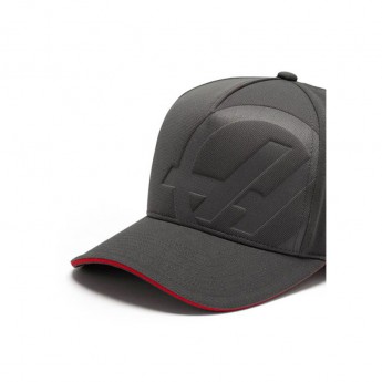 Haas F1 czapka baseballówka Grosjean grey 2018