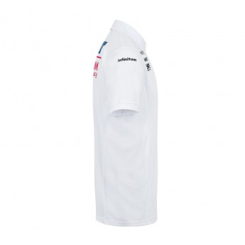 Force India F1 męska koszulka polo white Sahara F1 Team 2018