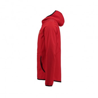 Ferrari męska kurtka z kapturem softshell SF red F1 Team 2018
