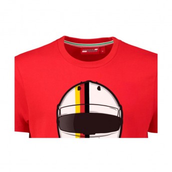 Koszulka T-shirt męska Vettel Driver Scuderia Ferrari F1 Team 2018