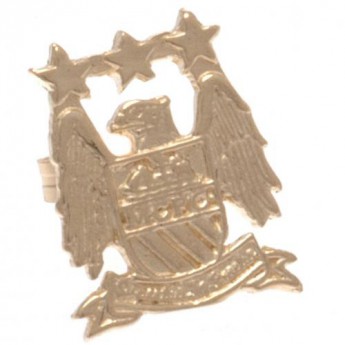 Manchester City kolczyki 9ct Gold Earring EC