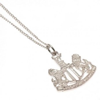 Newcastle United naszyjnik z zawieszką Sterling Silver Pendant & Chain