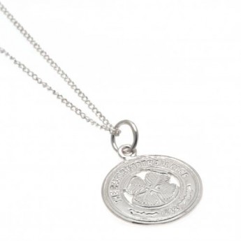 FC Celtic naszyjnik z zawieszką Sterling Silver Pendant & Chain