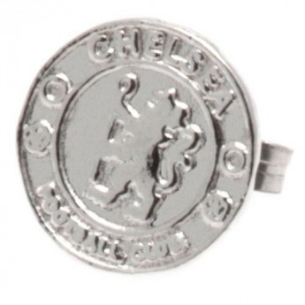 Chelsea F.C. Sterling Silver Stud Earring