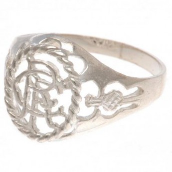 FC Rangers pierścionek Sterling Silver Ring Small