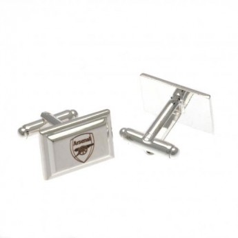 Arsenal spinki mankietowe Silver Plated Cufflinks