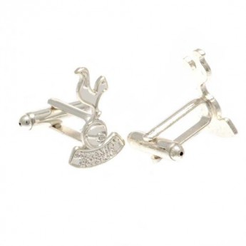 Tottenham spinki mankietowe Silver Plated Cufflinks CR