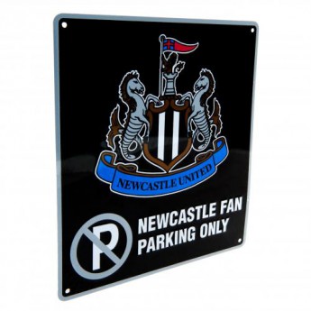 Newcastle United metalowy znak No Parking Sign