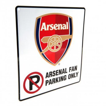 Arsenal metalowy znak No Parking Sign